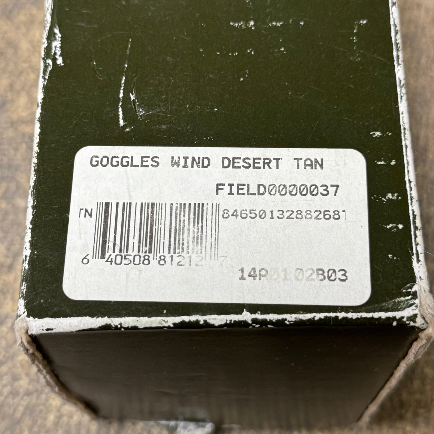 Desert Tan Sand Wind Dust Goggles