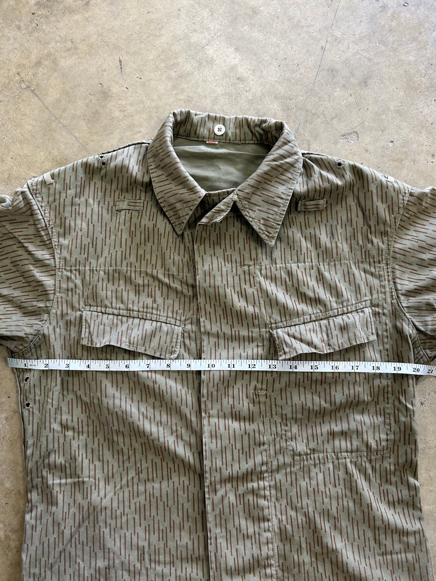 East German Strichtarn Field Shirt - Medium