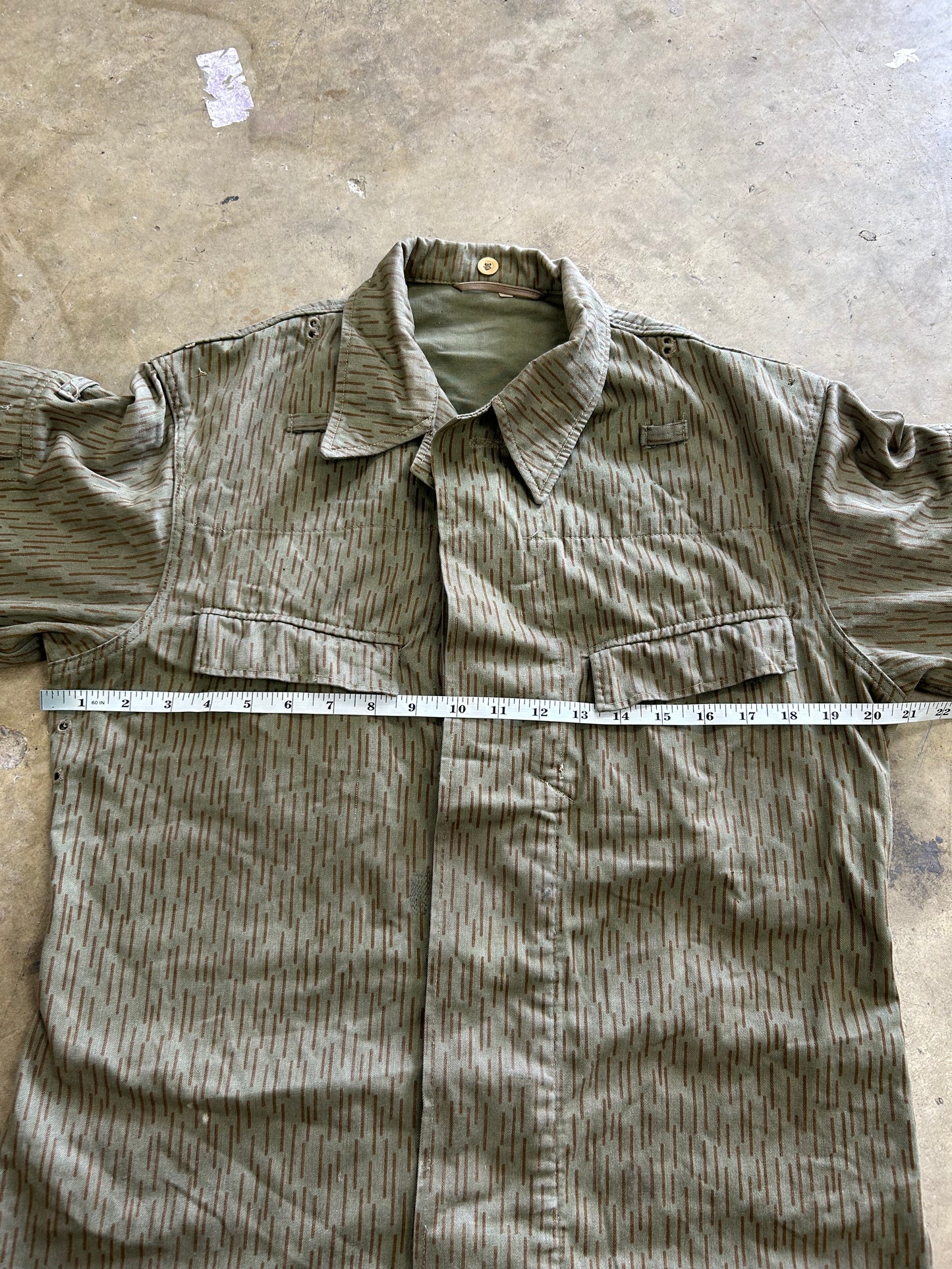 East German Strichtarn Field Shirt - Medium