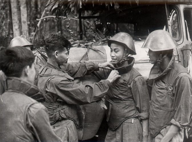 North Vietnamese Army Ho Chi Minh Trail Body Armor