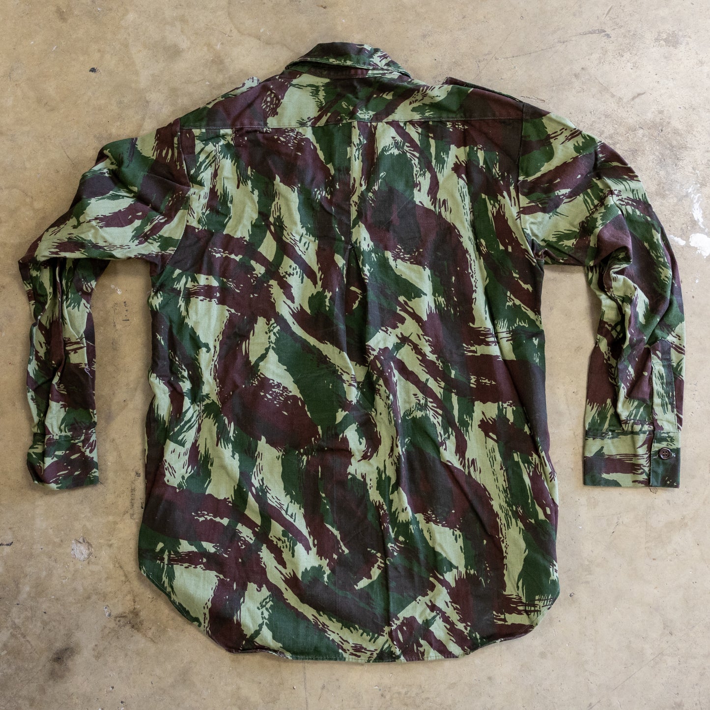 Portuguese Army Lizard Camo Field Shirt  (Small)