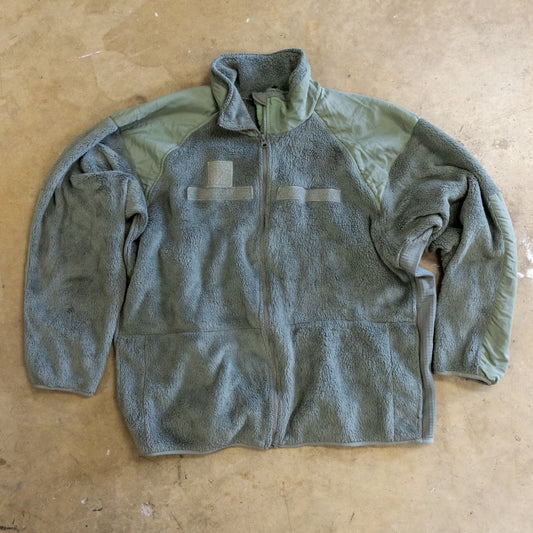 USGI Fleece Jacket – Foliage Green (Extra Large- Regular)