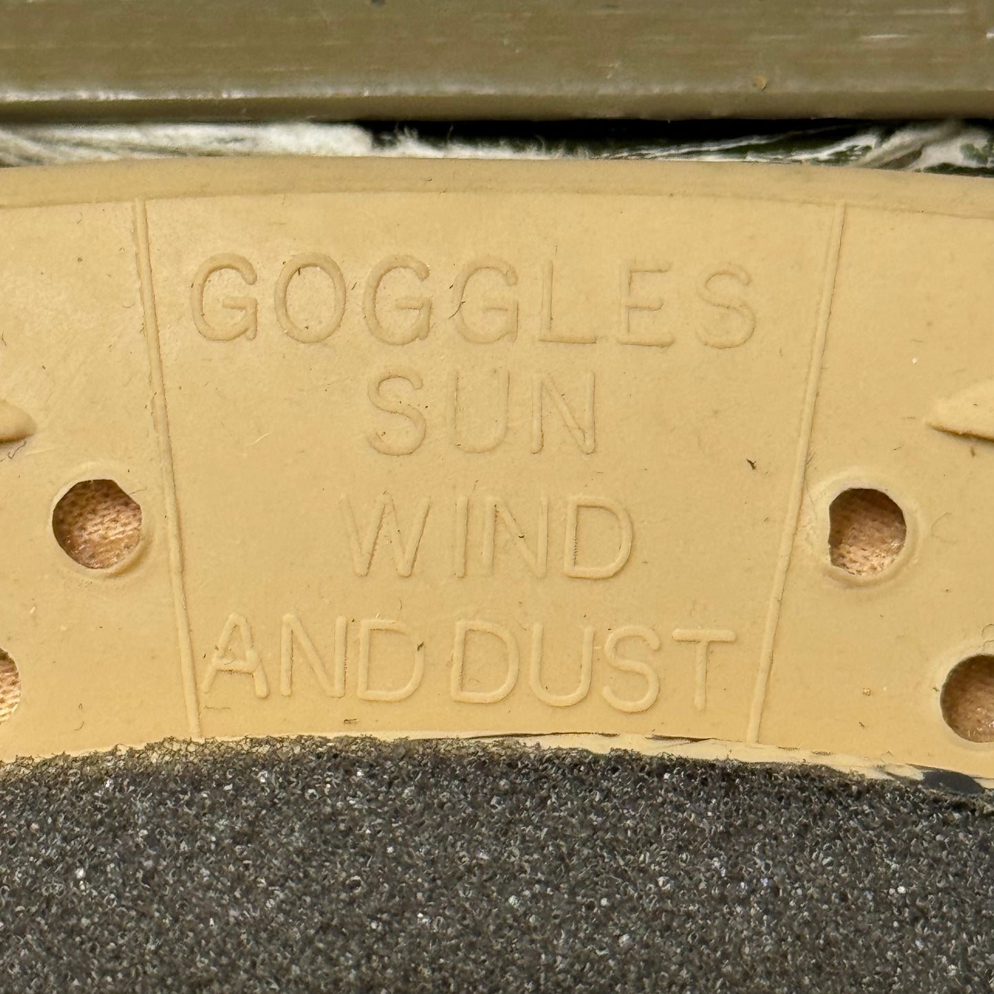 Desert Tan Sand Wind Dust Goggles