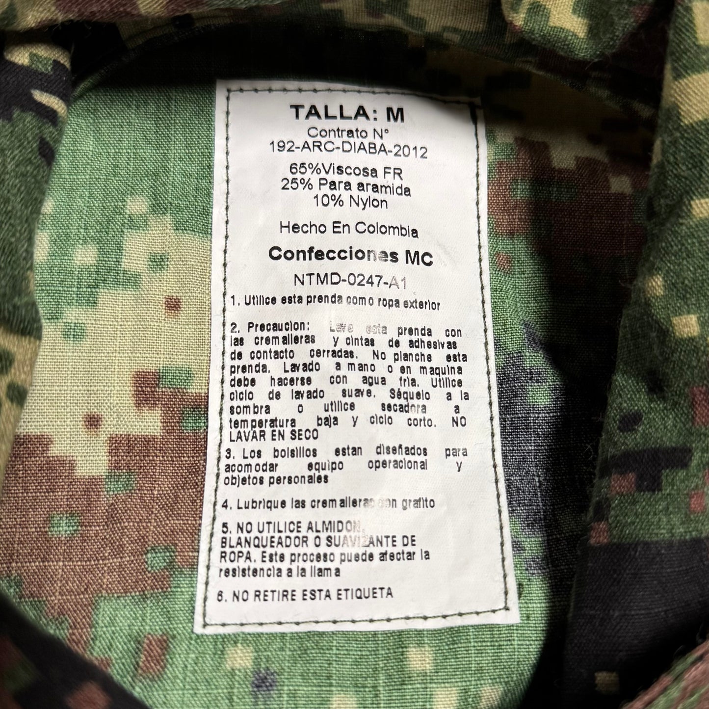 Colombian Pixilado Flight Suit
