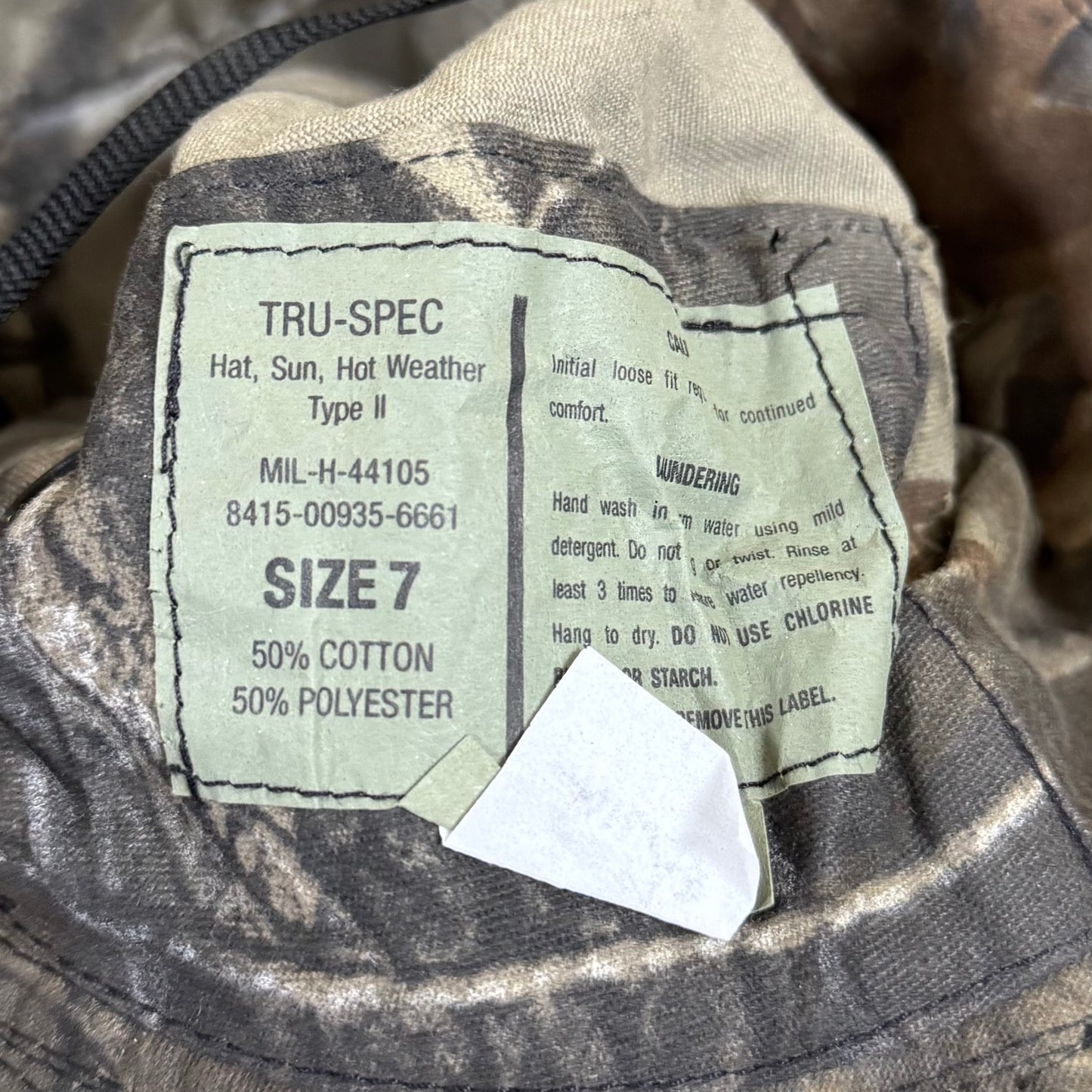 Vintage Tru-Spec Realtree Hardwoods Boonie