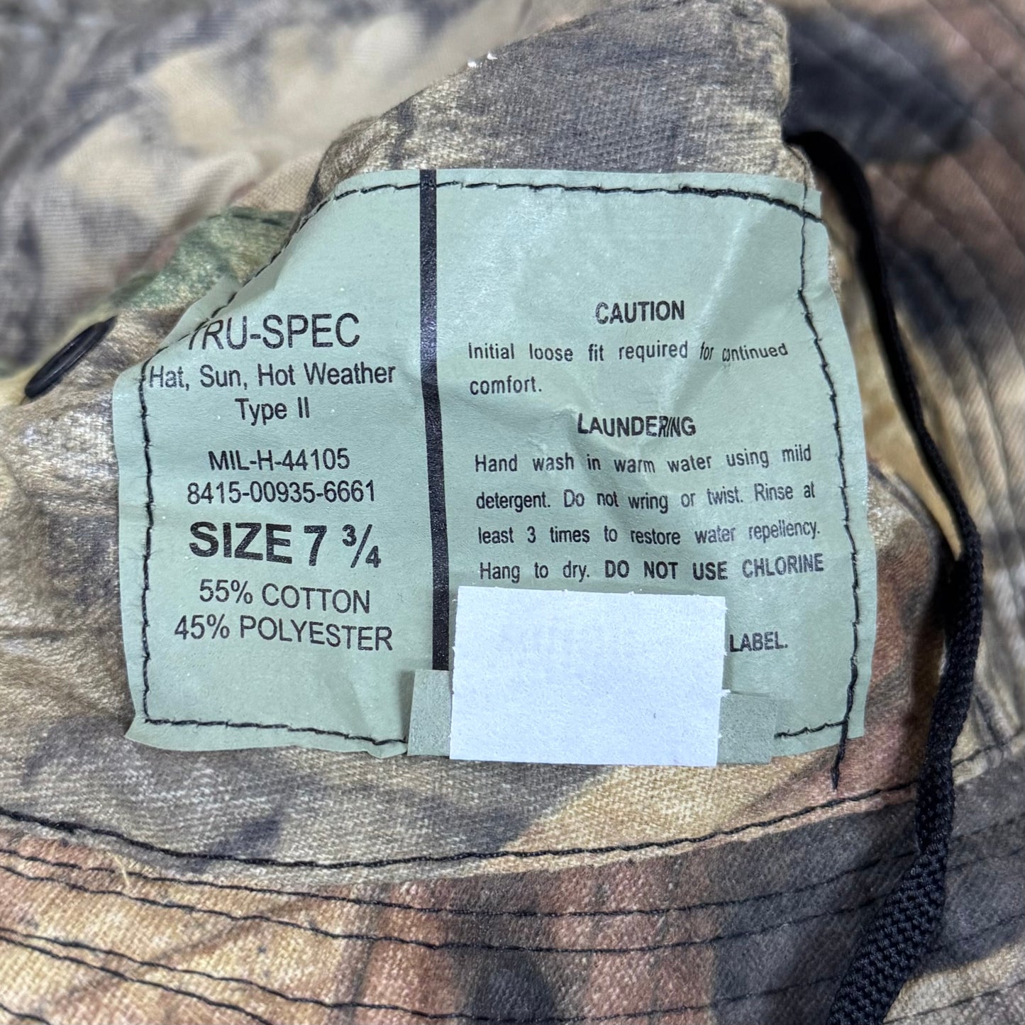 Vintage Tru-Spec Advantage Timber Boonie
